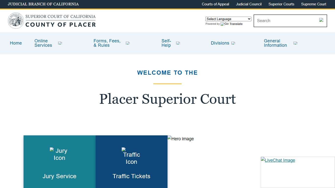 Home | Placer County Superior Court
